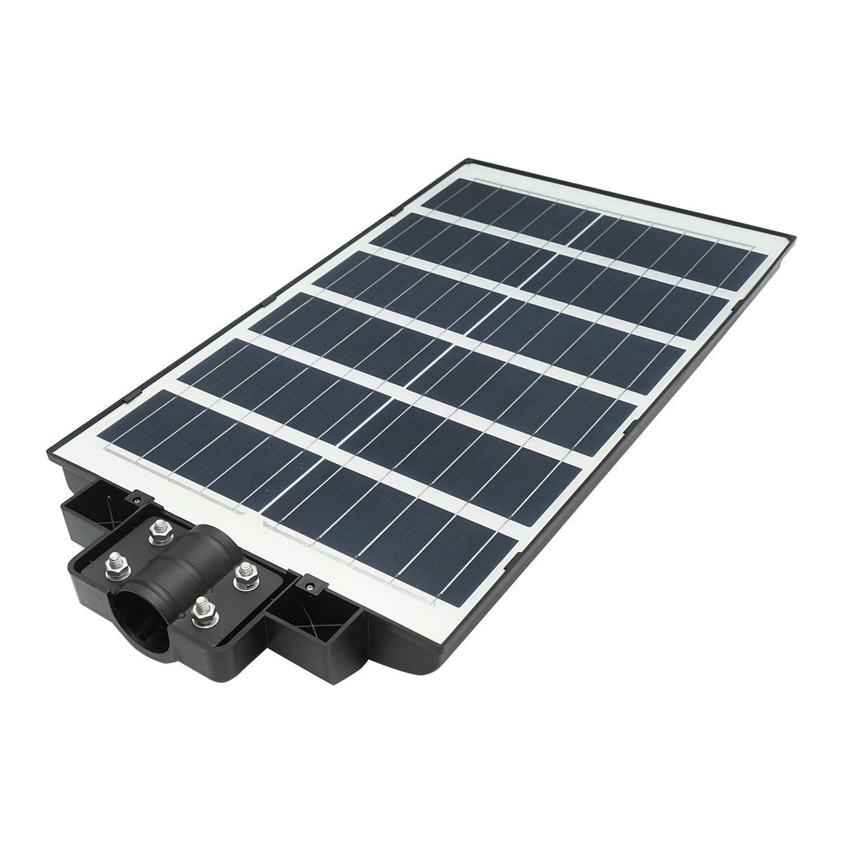 Lampa solara LED iluminat stradal 1200W, 6500K, IP65 cu panou solar senzor de miscare telecomanda Breckner Germany